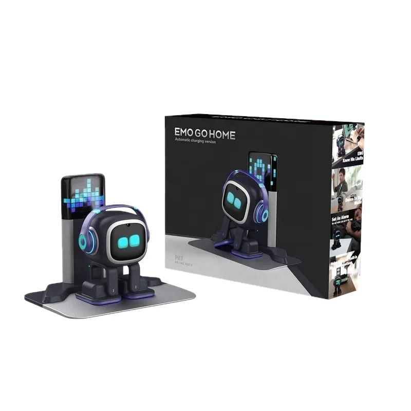 Smart Home Voice Control - หุ่นยนต์อีโมเชิงพาณิชย์ AI อัจฉริยะ พร้อมระบบจดจำเสียง เป็นเพื่อนอารมณ์ดี สัตว์เลี้ยงอิเล็กทรอนิกส์สำหรับเด็กและผู้ใหญ่
