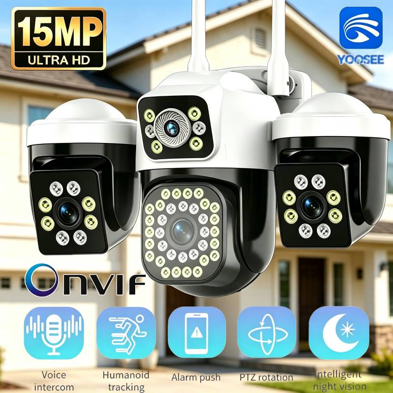 Smart Home Kamera - YOOSEE Home กล้อง IP 15MP สำหรับภายนอกอาคาร