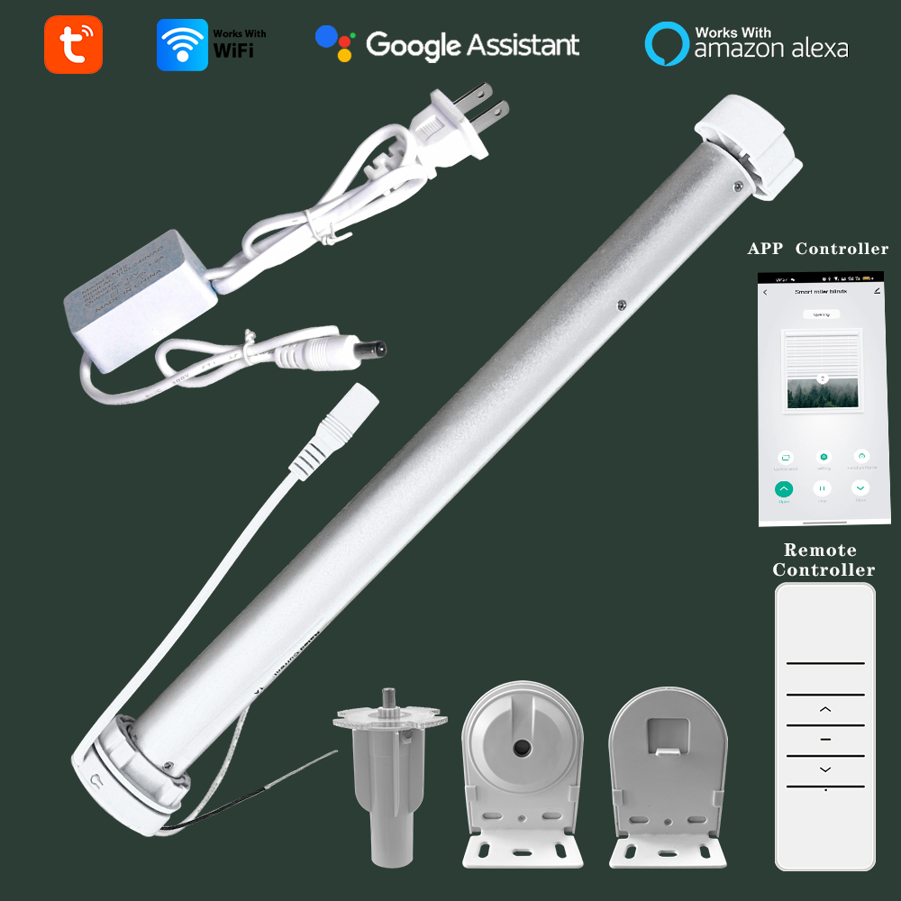 Smart Home Simple - มอเตอร์ม่านม้วนอัจฉริยะ Tuya WiFi ขนาดเล็ก ควบคุมผ่านแอป Smart