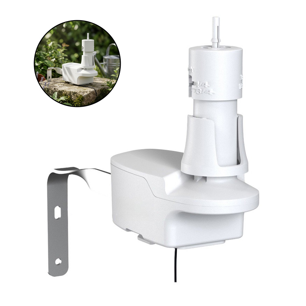 Smart Home Network - ตัวตั้งเวลาการรดน้ำแบบมีสายพร้อมเซ็นเซอร์วัดปริมาณน้ำฝนอัจฉริยะสำหรับบ้านและสวน อุปกรณ์เชื่อมต่อเครือข่ายสำหรับสนามหญ้า สวน และฟาร์มเพื่อประหยัดน้ำ
