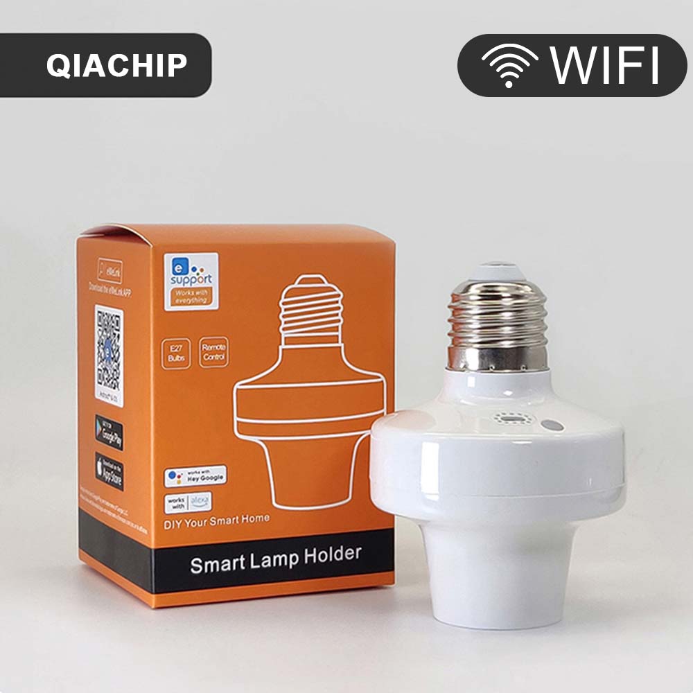 Voice Control Light Bulb - EWelink E27 ที่วางโคมไฟ รีโมท ไวไฟ แอพ