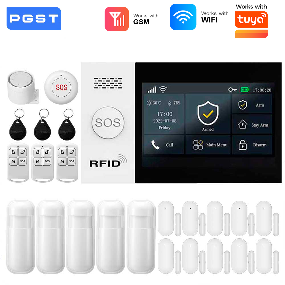 ระบบเตือนภัยอัจฉริยะ 2.4G WIFI - Smart Home Wiser บทวิจารณ์และราคา