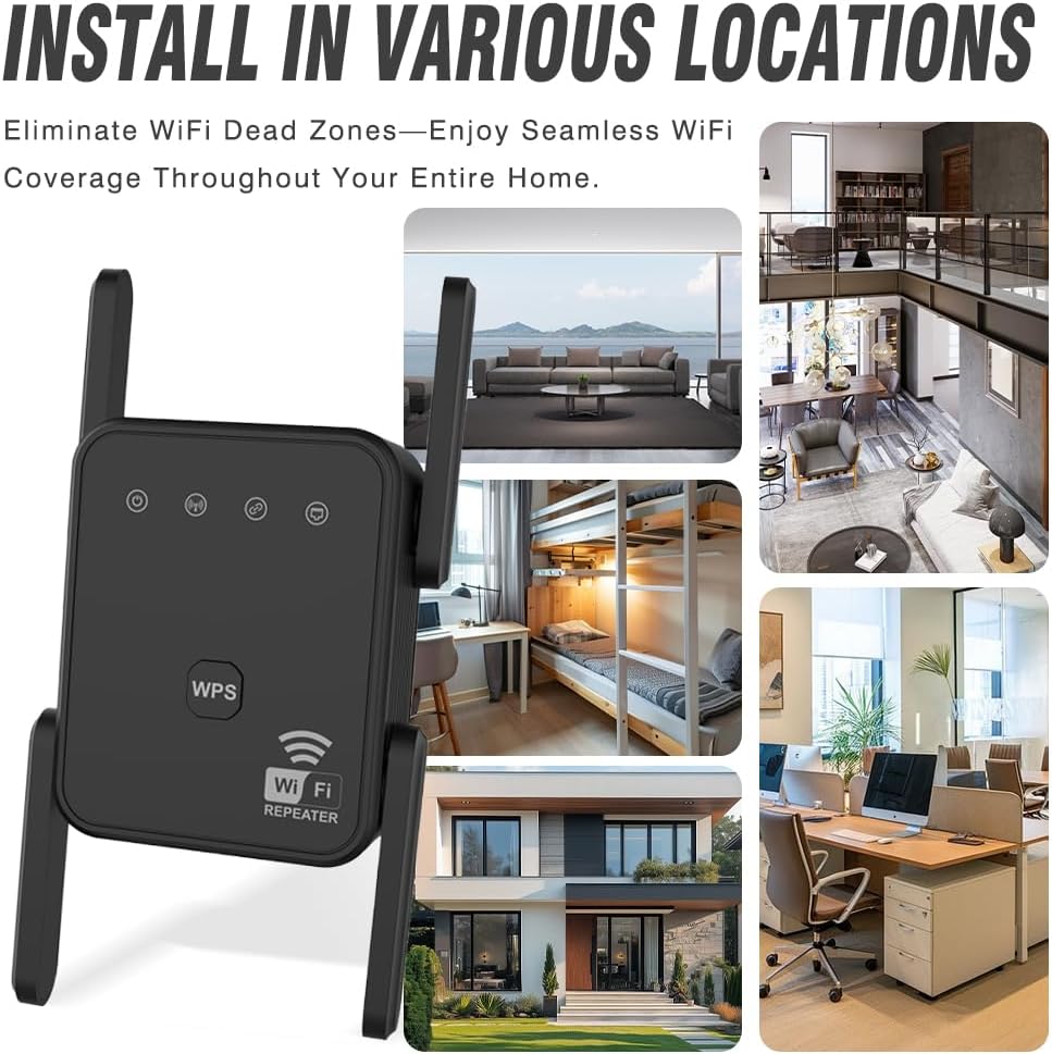 เครื่องขยายสัญญาณไวไฟรุ่นใหม่  - Smart Home Network บทวิจารณ์และราคา