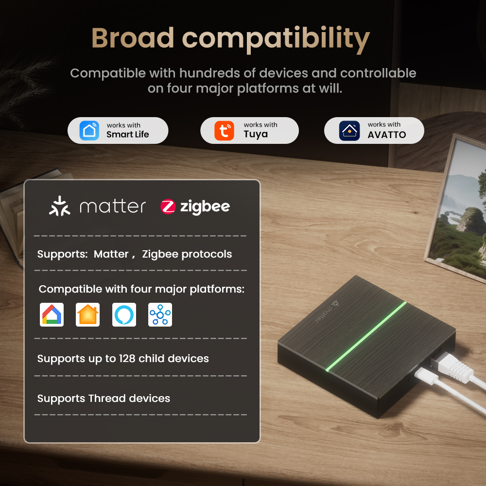 AVATTO Matter Smart Wired Gate - Smart Home Gira บทวิจารณ์และราคา