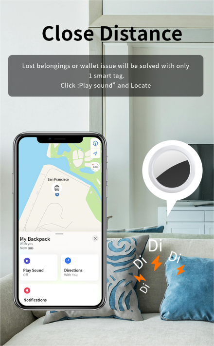 แท็กบลูทูธ JSPTEC Security สำห - Smart Home Hub Apple บทวิจารณ์และราคา