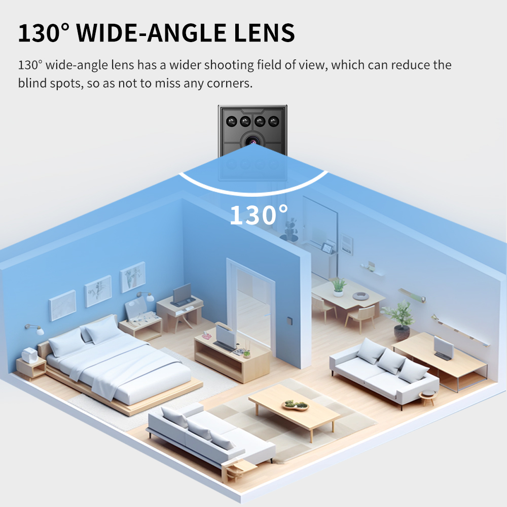 กล้องมินิไวไฟ กล้องวงจรปิด IP  - Smart Home Kamera บทวิจารณ์และราคา