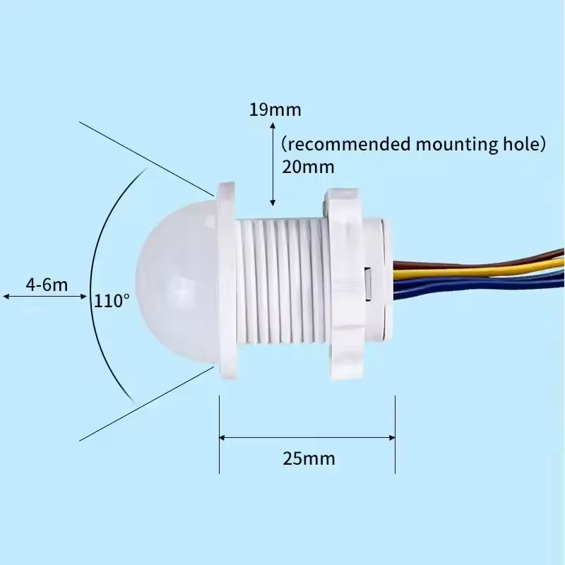 Motion Sensor สวิทช์ไฟ PIR Sen - Voice Control Light Bulb บทวิจารณ์และราคา