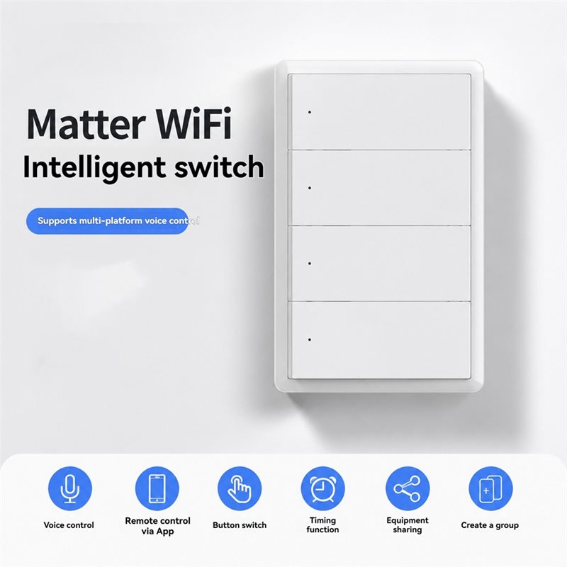AAAN-สวิตช์ไฟอัจฉริยะควบคุมด้ว - Smart Home Voice Control บทวิจารณ์และราคา