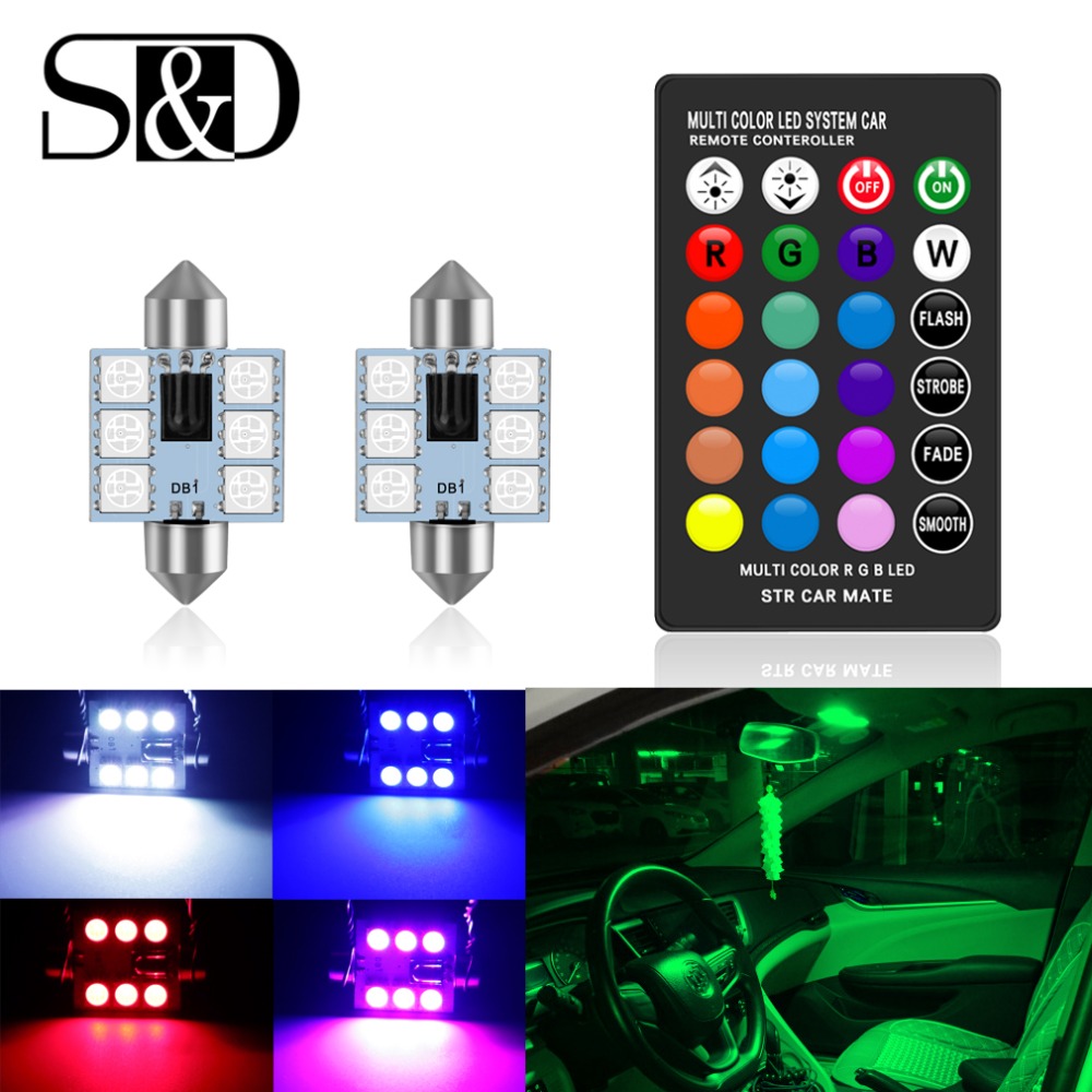 C5W LED 31 มม.36 มม.39 มม.41 ม - Voice Control Light Bulb บทวิจารณ์และราคา
