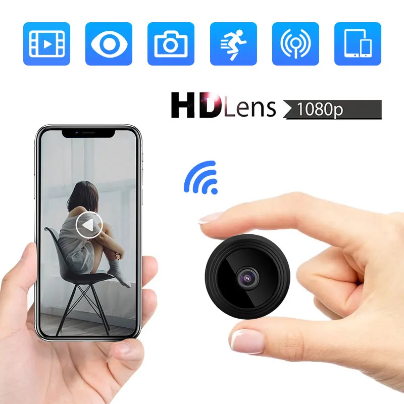 มินิไวไฟกล้องดิจิตอลกล้องซ่อนก - Smart Home Kamera บทวิจารณ์และราคา