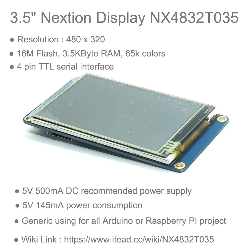 หน้าจอสัมผัส Nextion 3.5