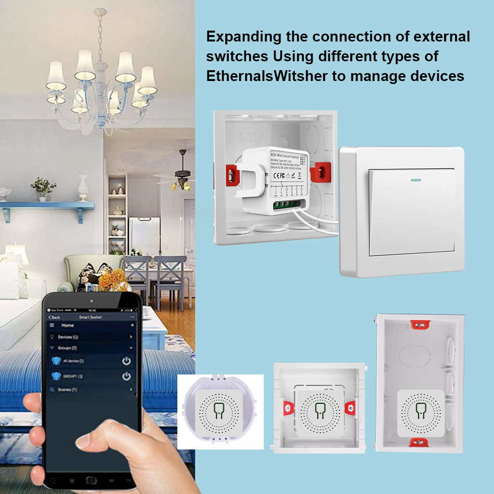 สวิตช์อัจฉริยะ Tuya Zigbee 3.0 - Smart Home Voice Control บทวิจารณ์และราคา
