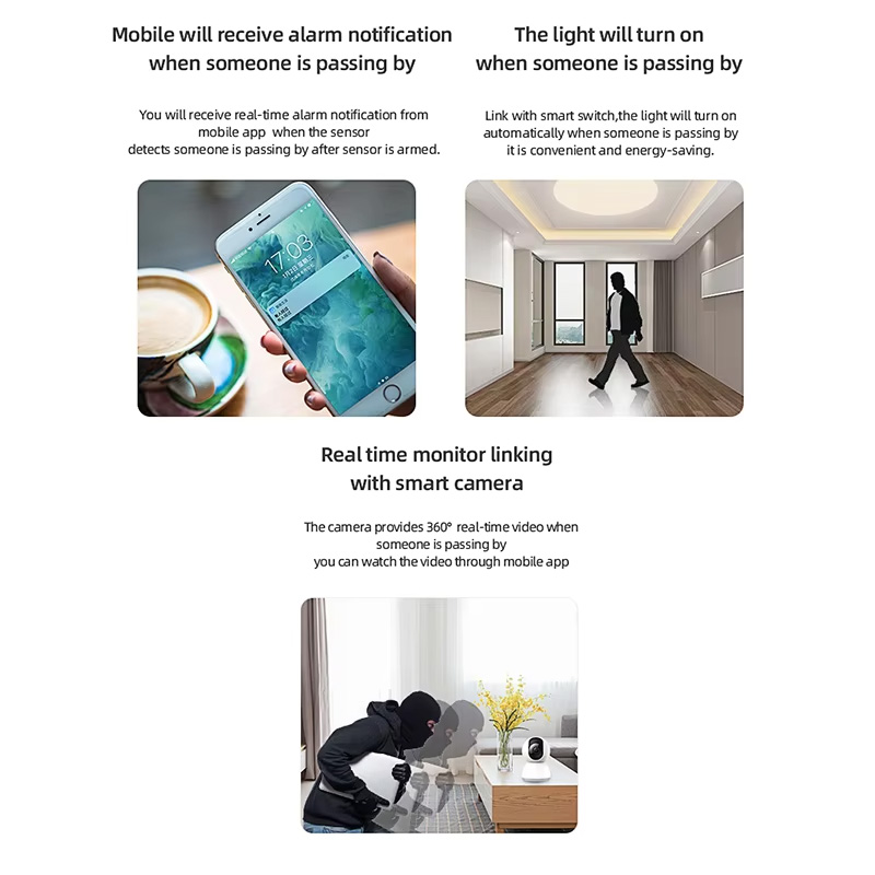 เซ็นเซอร์ตรวจจับความเคลื่อนไหว - Smart Home Wiser บทวิจารณ์และราคา