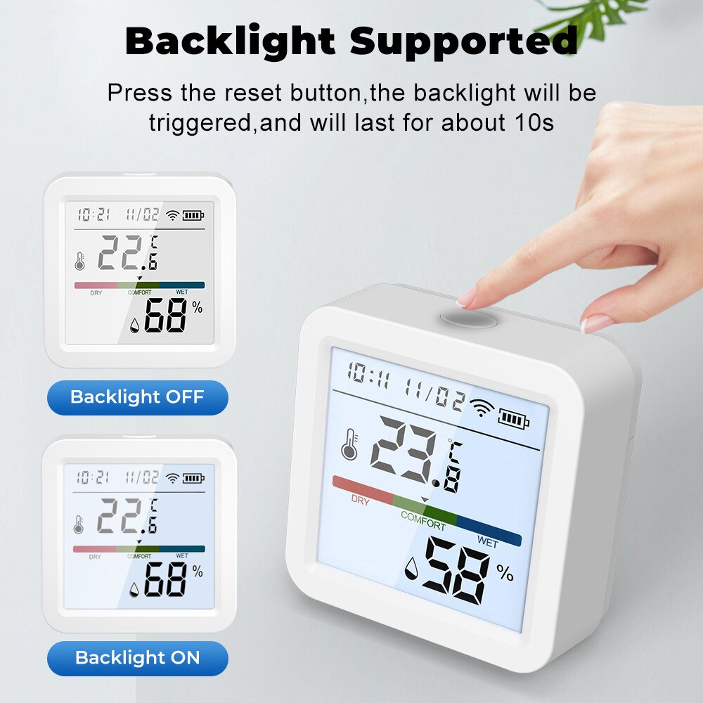 Tuya เซนเซอร์วัดความชื้นในบ้าน - Smart Home Gira บทวิจารณ์และราคา
