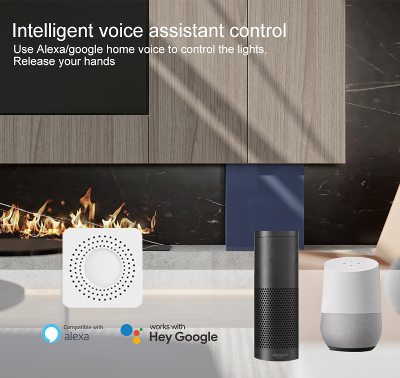 สวิตช์อัจฉริยะขนาดเล็ก Tuya Wi - Smart Home Voice Control บทวิจารณ์และราคา