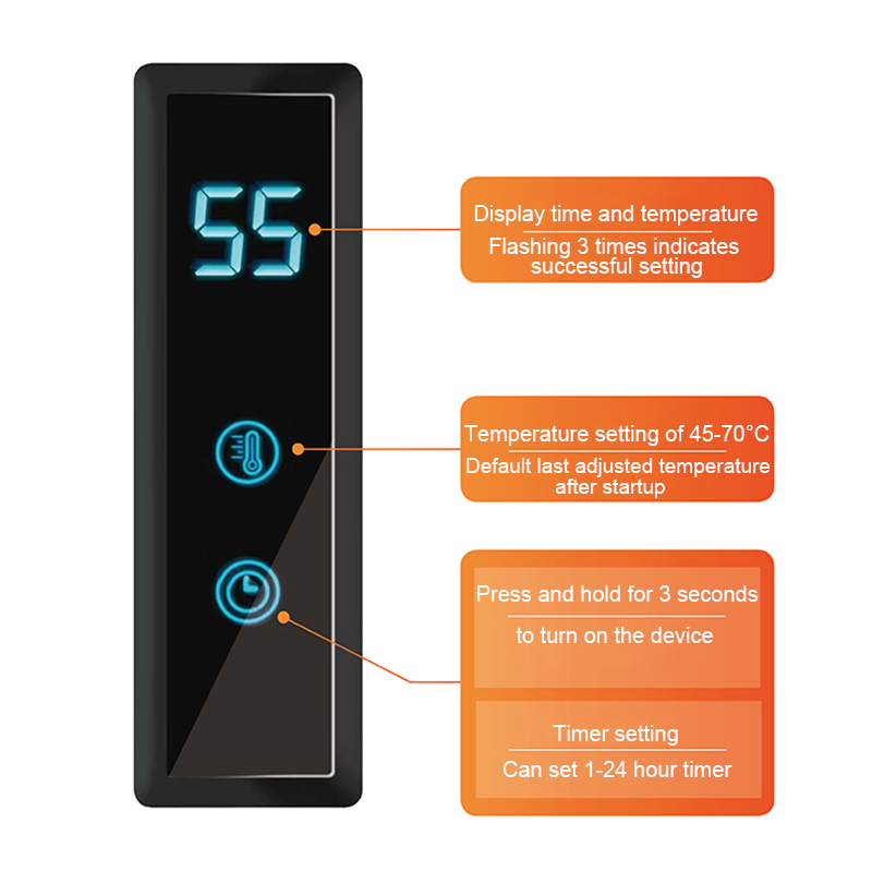 Rotatable ห้องน้ําไฟฟ้า Heated - Smart Home Fibaro บทวิจารณ์และราคา