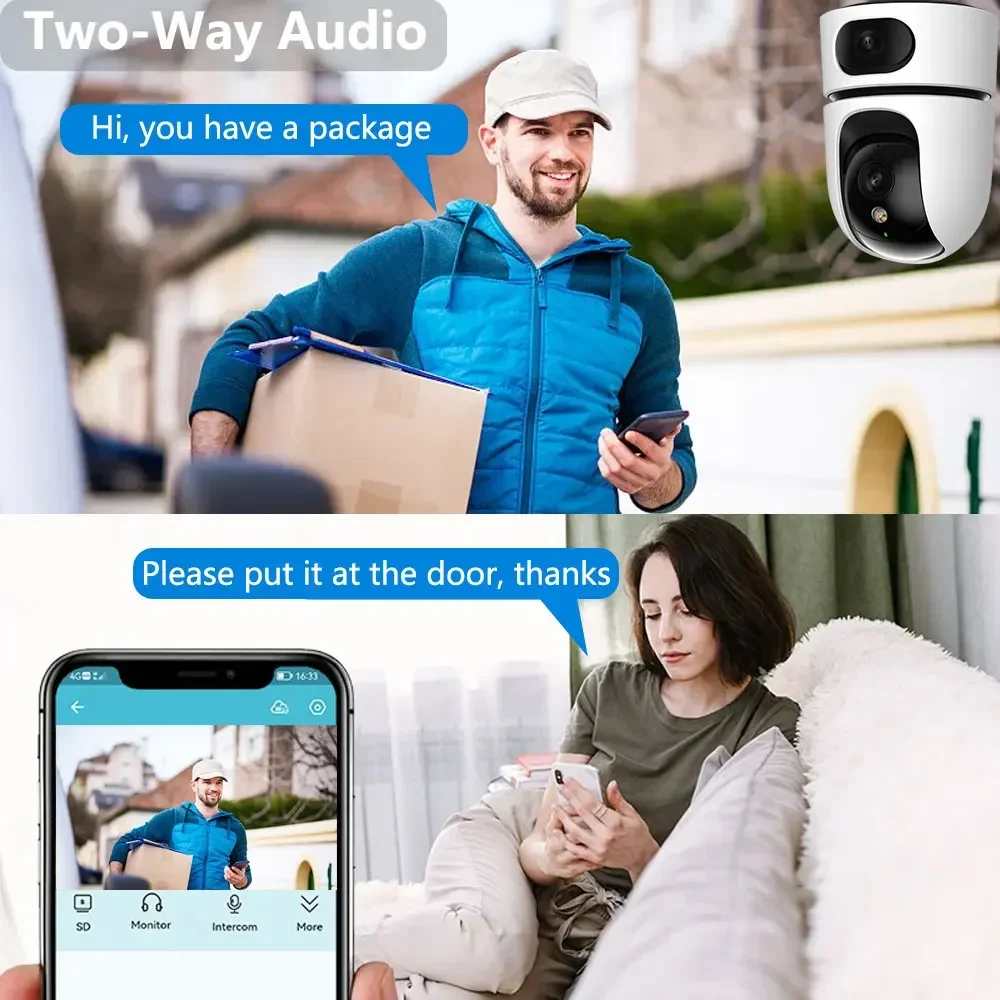 10X ซูม 4K WiFi IP กล้อง Dual  - Smart Home Imou บทวิจารณ์และราคา