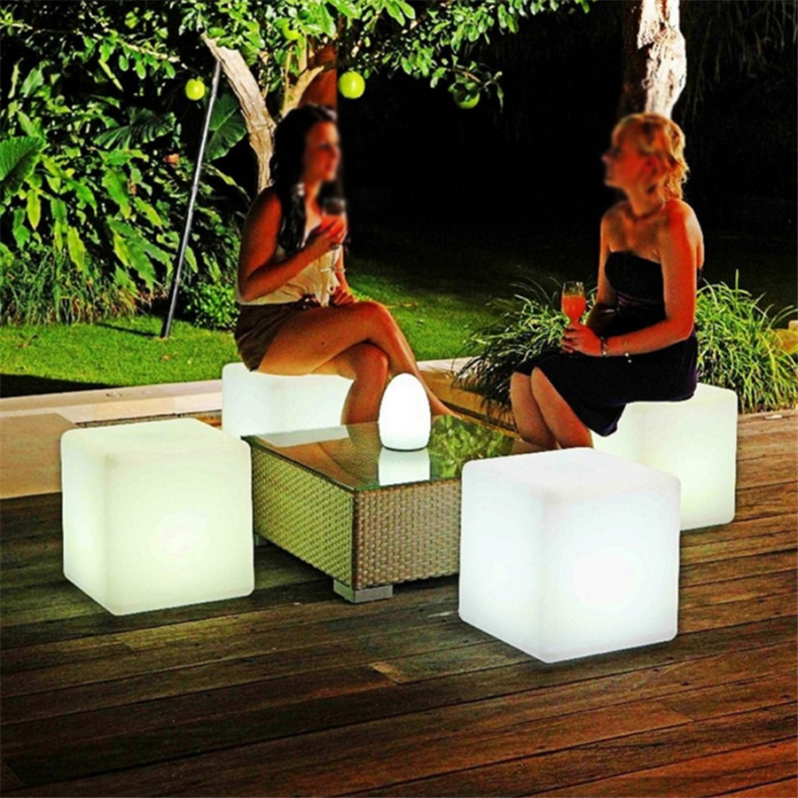 ไฟ LED ลูกบาศก์เรืองแสง 16 สี  - Voice Control Light Bulb บทวิจารณ์และราคา
