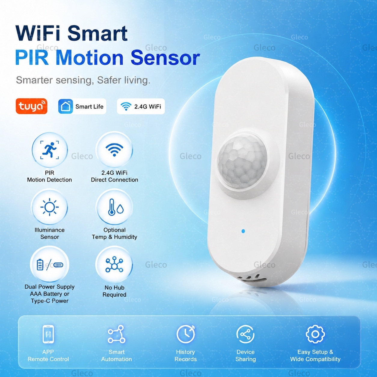 ทูย่า ไวไฟ พีไออาร์เซ็นเซอร์ตร - Smart Home Wiser บทวิจารณ์และราคา