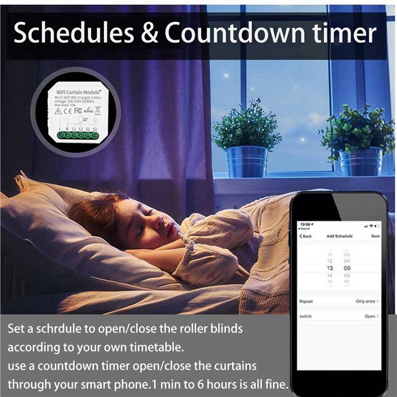 A27F-3X โมดูลสวิตช์ม่านอัจฉริย - Smart Home Voice Control บทวิจารณ์และราคา