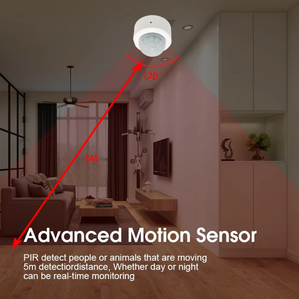 Zigbee3.0 มินิ PIR เซ็นเซอร์ตร - Smart Home Wiser บทวิจารณ์และราคา