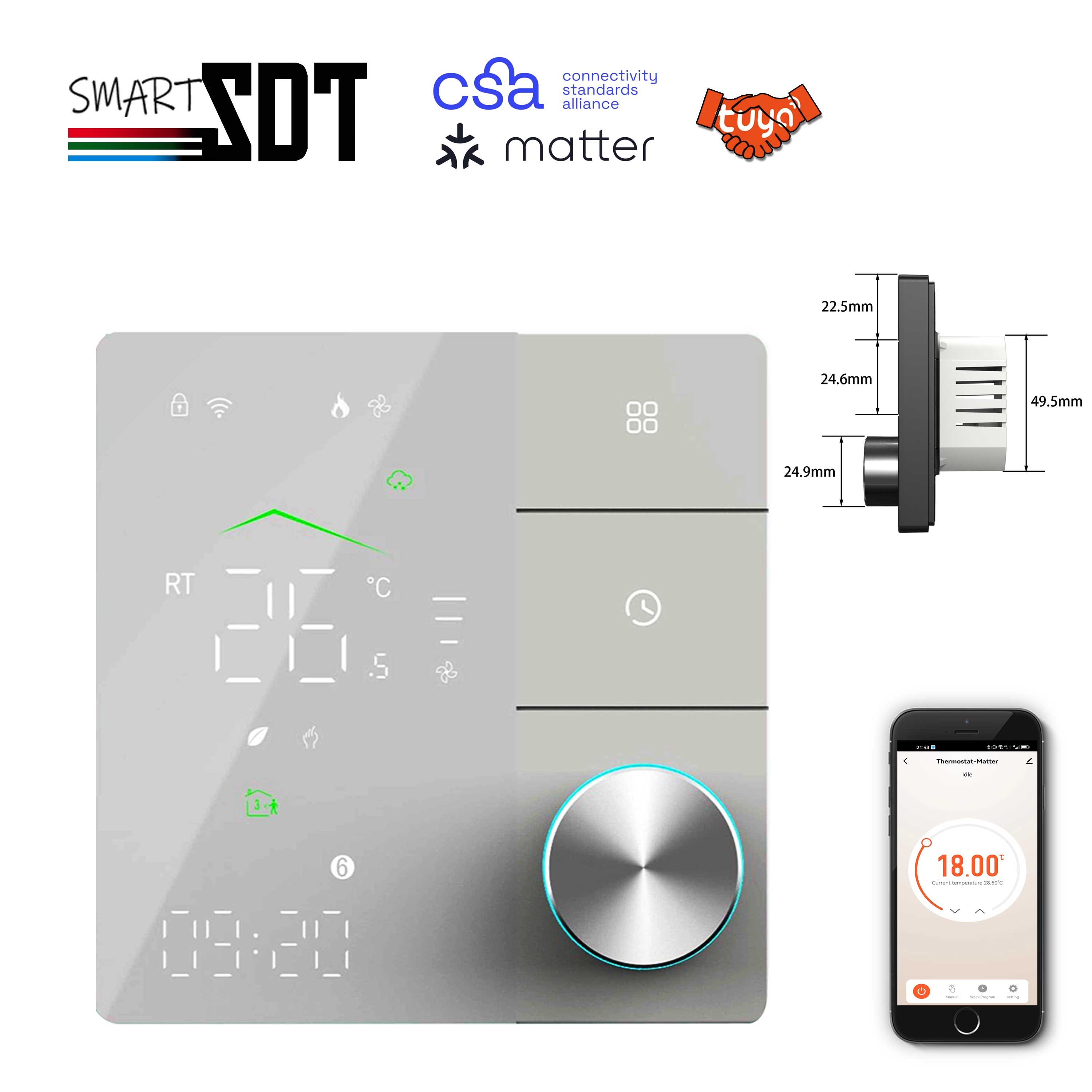 24v 110v 220v ความร้อนเทอร์โมส - Smart Home Hub Apple บทวิจารณ์และราคา